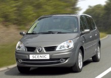 De där. Kännetecken Renault Scenic 2003 - 2009