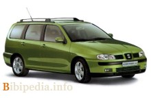 De där. Egenskaper för Seat Cordoba Vario 1999 - 2003