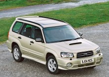 Celles. Caractéristiques Subaru Forester 2002 - 2005