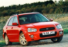 Aquellos. Características Subaru Impreza Universal 2003 - 2005