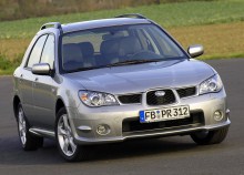 Oni. Specifikacije Subaru Impreza Universal 2005 - 2007