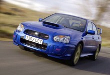 Ti. Značilnosti Subaru Impreza WRX STI 2003 - 2005