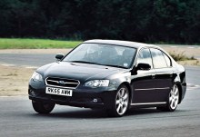 Tych. Dane techniczne Subaru Legacy 2003 - 2006