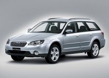 เหล่านั้น. ลักษณะ Subaru Outback 2006 - 2009