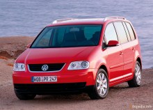 Celles. Caractéristiques Volkswagen Touran 2003 - 2006