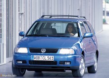 Celles. Caractéristiques de Volkswagen Polo Variante 1997 - 2000