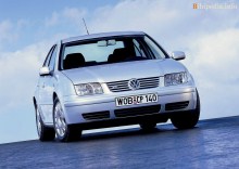 Onlar. Özellikleri Volkswagen Bora 1998 - 2005