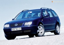 เหล่านั้น. ลักษณะของ Volkswagen Bora Variant 1999 - 2004