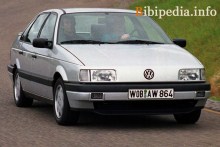 Aquellos. Características de Volkswagen Passat B3 1988 - 1993
