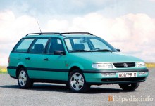 Celles. Caractéristiques de Volkswagen Passat Variant 1993 - 1997