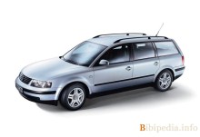เหล่านั้น. ลักษณะ Volkswagen Passat Variant 1997 - 2000