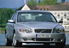 Celles. Caractéristiques Volvo S80 2003 - 2006