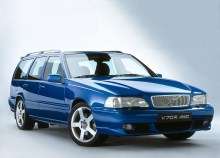 เหล่านั้น. ลักษณะ Volvo V70 R 1997-1999