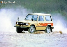 Te. Charakterystyka Mitsubishi Montero 1987 - 1991