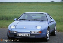 เหล่านั้น. ลักษณะ Porsche 928 1992 - 1995