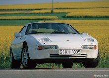 Te. Charakterystyka Porsche 928 1987 - 1991