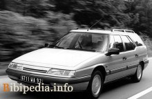Тих. характеристики Citroen Xm break 1992 - 1994