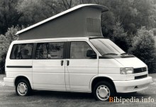Onlar. Özellikler Volkswagen Eurovan 1992 - 1993