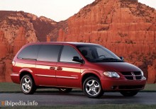 Jene. Eigenschaften von Dodge Caravan 2000 - 2007