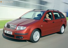 Ty. Charakteristika Škoda Fabia Combi 2000 - 2007