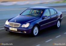 เหล่านั้น. ลักษณะของ Mercedes Benz C-Class W203 2000-2004