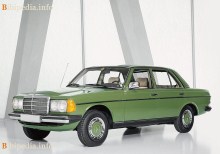 Tí. Charakteristika Mercedes Benz triedy E W123 1975 - 1985