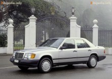Ty. Charakteristika Mercedes Benz E-Class W124 1985 - 1993