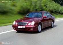 Aqueles. Características da Mercedes Benz E-Class W210 1999 - 2002