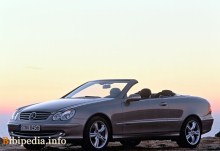 Εκείνοι. Χαρακτηριστικά της Mercedes Benz CLK Cabrio A209 2003-2005