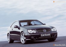 Тих. характеристики Mercedes benz Clk c 209 2002 - 2006