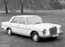 De där. Egenskaper för Mercedes Benz S-klass W108W109 1965 - 1972