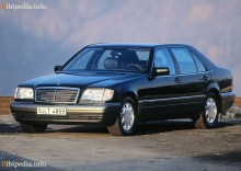 Those. Characteristics of Mercedes Benz S-Class W140 1995 - 1998