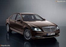 Aquellos. Especificaciones Mercedes Benz Clase S W221 desde 2009