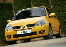 Jene. Merkmale Renault Clio RS 2001 - 2005