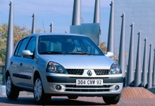 Jene. Merkmale Renault Clio 5 Türen 2001-2006