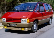 De där. Kännetecken Renault Espace 1985 - 1991