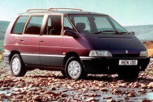 De där. Kännetecken Renault Espace 1991 - 1997