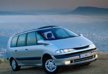 Jene. Merkmale Renault Espace 1997 - 2002