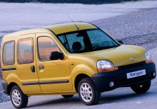 De där. Kännetecken Renault Kangoo 1997 - 2003