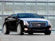 Тих. характеристики Cadillac Cts купе з 2010 року