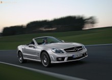 Aquellos. Características de Mercedes Benz SL AMG clase desde 2008