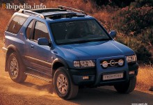 Ty. Specifikace Opel Frontera Wagon 1998 - 2004