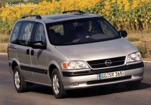 Εκείνοι. Χαρακτηριστικά Opel Sintra 1997 - 1999