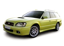 أولئك. الخصائص Subaru Legacy Universal 2002 - 2003