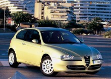 Тих. характеристики Alfa romeo 147 3 двері 2000 - 2005