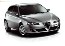 Onlar. Alfa Romeo 147 5 Kapıların Özellikleri 2005 - 2009