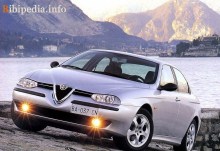 ისინი. მახასიათებლები Alfa Romeo 156 1997 - 2003