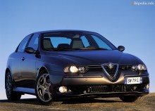 Тих. характеристики Alfa romeo 156 gta 2001 - 2005