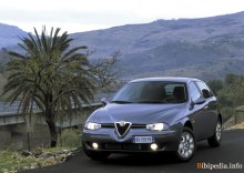Ty. Charakteristika Alfa Romeo 156 Sportwagon 2000 - 2003