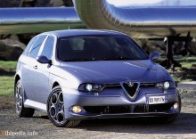 ისინი. მახასიათებლები Alfa Romeo 156 Sportwagon GTA 2002 - 2005